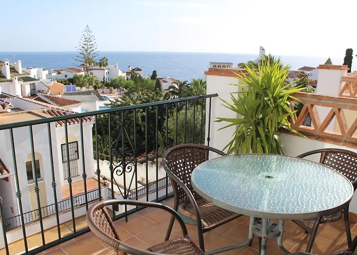Playa Burriana, Tva Terasser, Havsutsikt, Pool