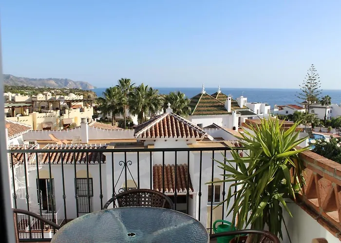 Playa Burriana, Tva Terasser, Havsutsikt, Pool