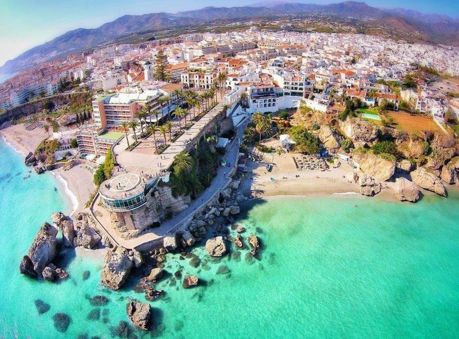 Playa Burriana, Tva Terasser, Havsutsikt, Pool Apartment