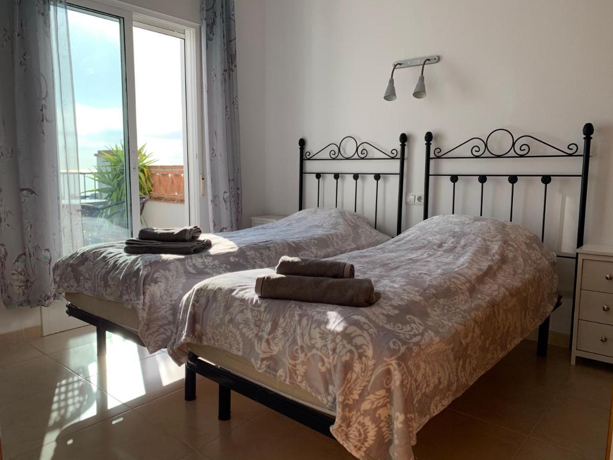 Playa Burriana, Tva Terasser, Havsutsikt, Pool Apartment