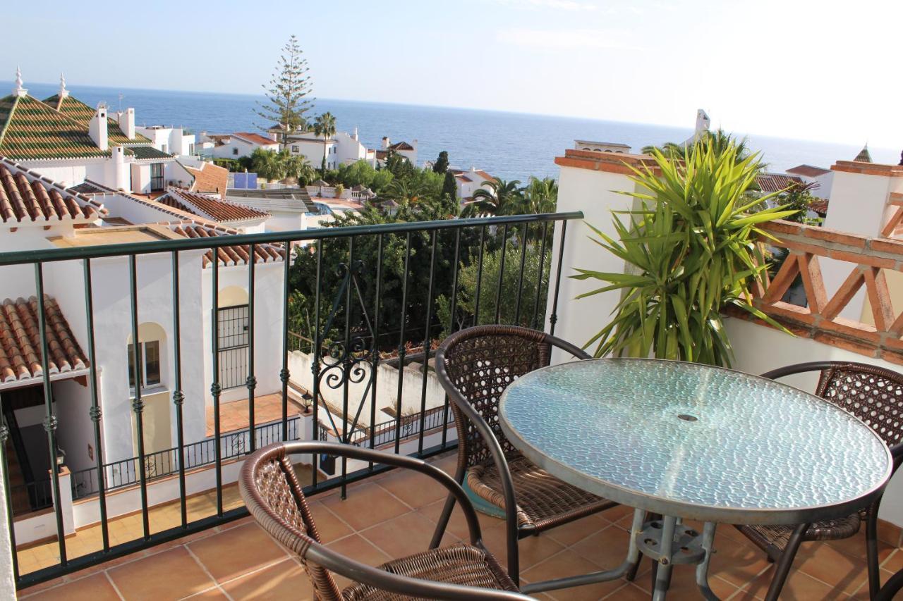 Playa Burriana, Tva Terasser, Havsutsikt, Pool Apartment